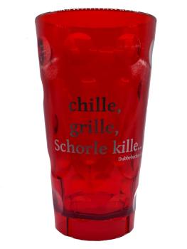 Dubbebecher rot chille